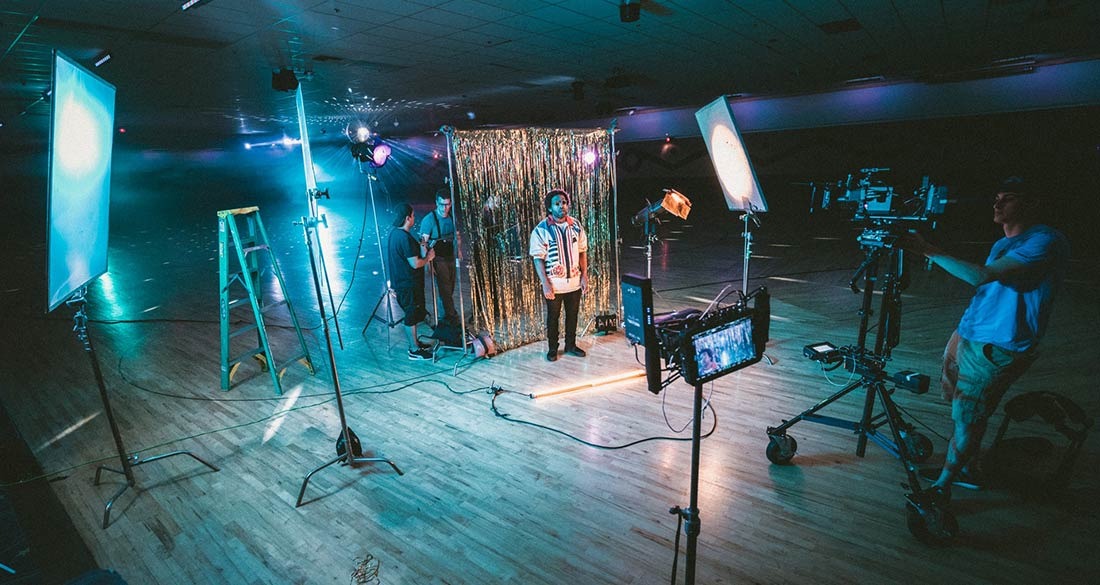 Image gallery marquee